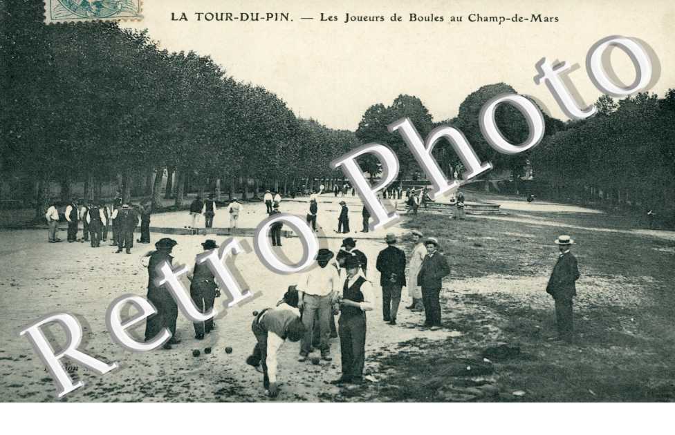 les Joueurs de Boules au Champ-de-Mars