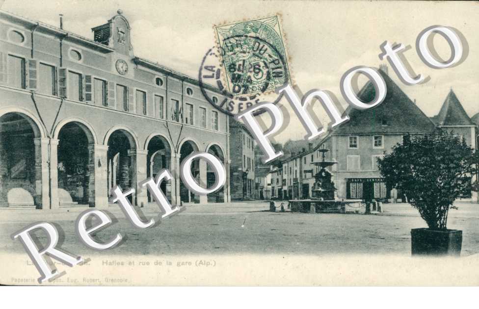Halles et Rue de la Gare