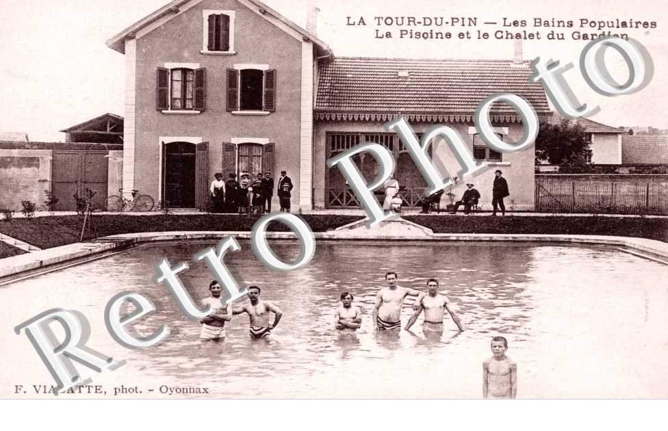 Les Bains Populaires, la Piscine et le Chalet du Gardien