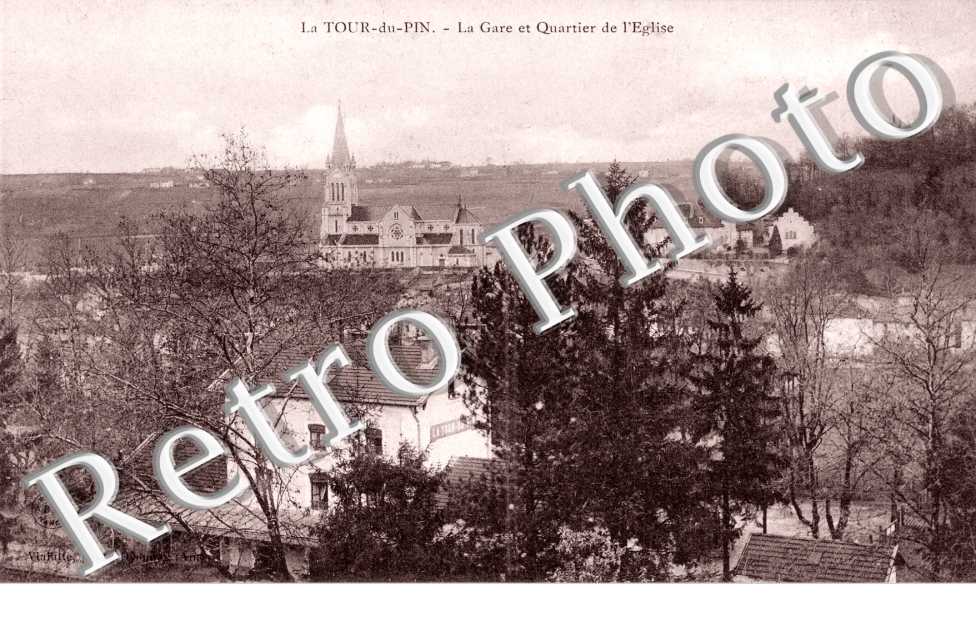La Gare et Quartier de l'Eglise