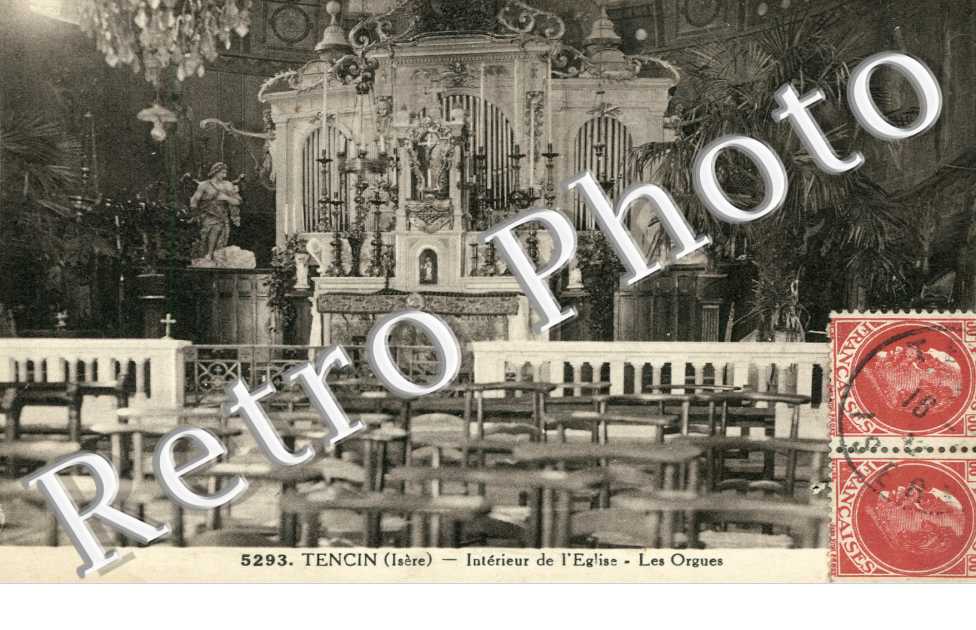 Interieur de l'Eglise - Les Orgues