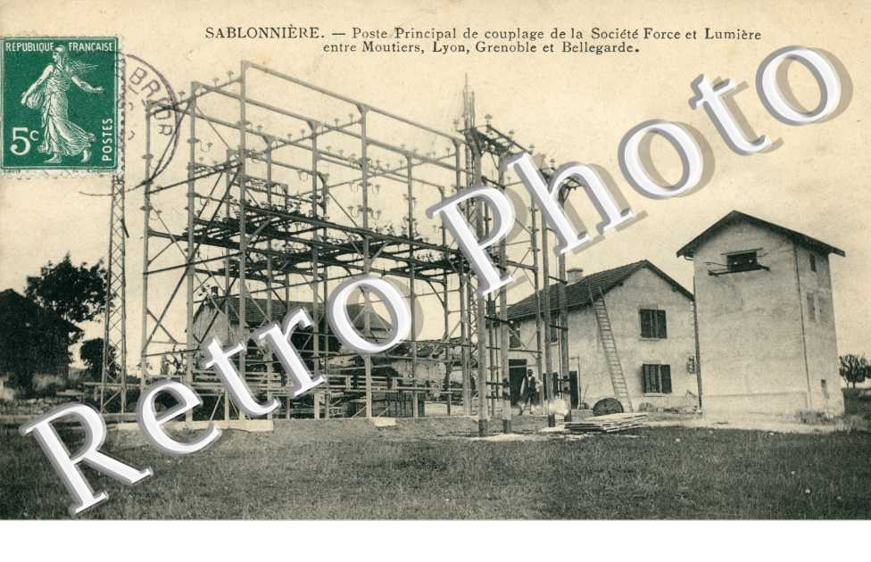 Poste de couplage de la Societe Force et Lumiere