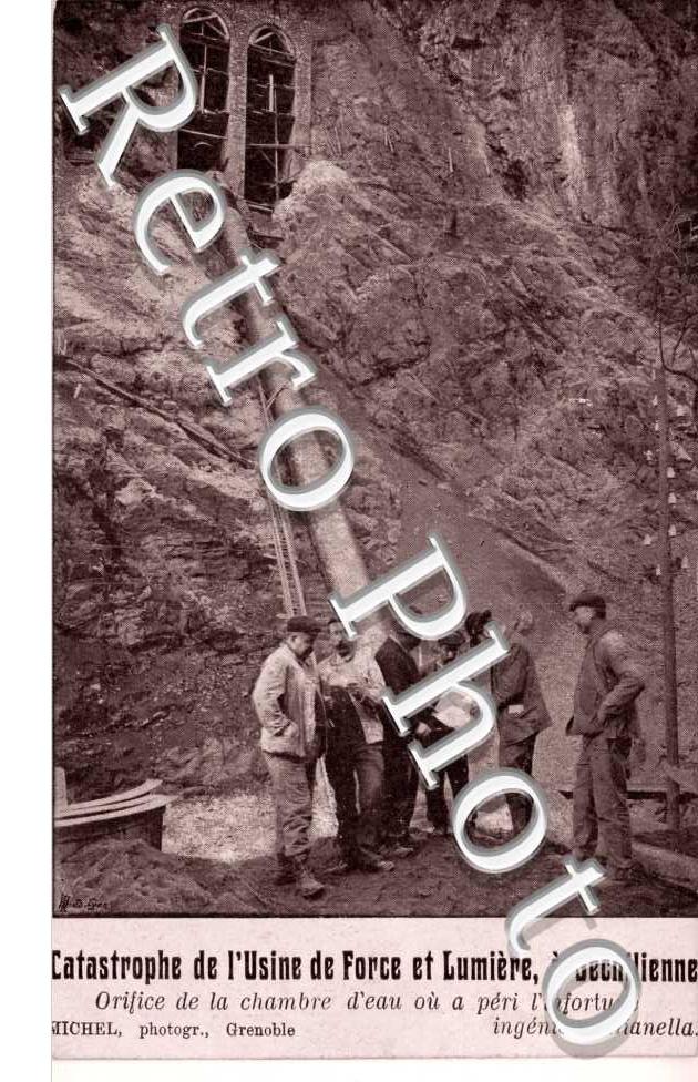 catastrophe de l'usine force et lumiere