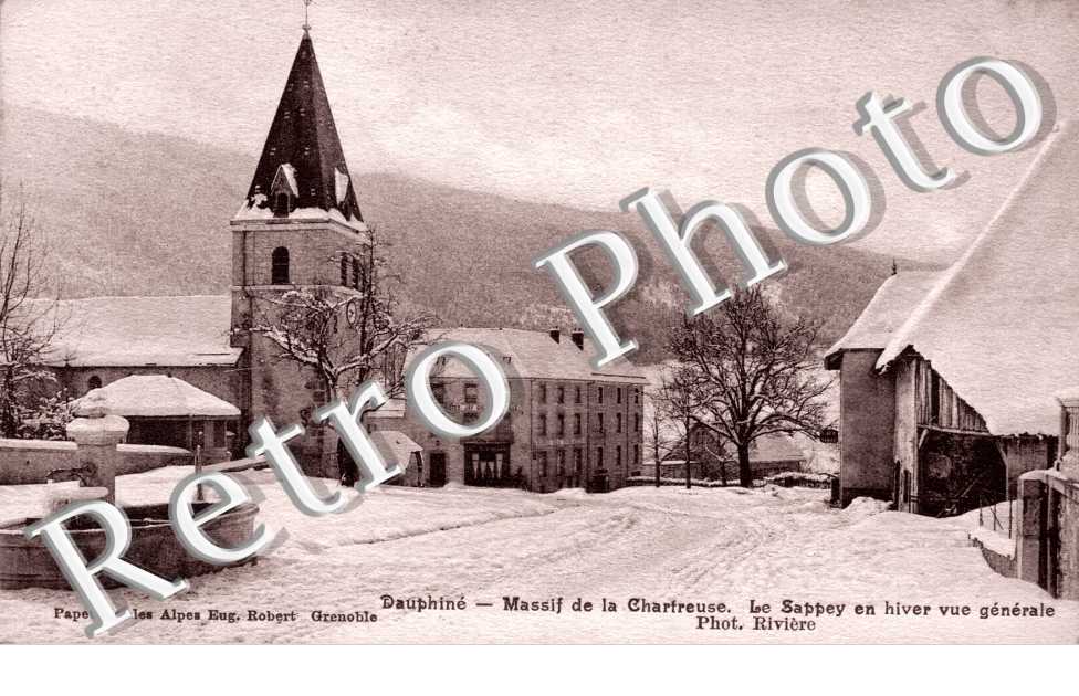 Le Sappey en hiver vue generale