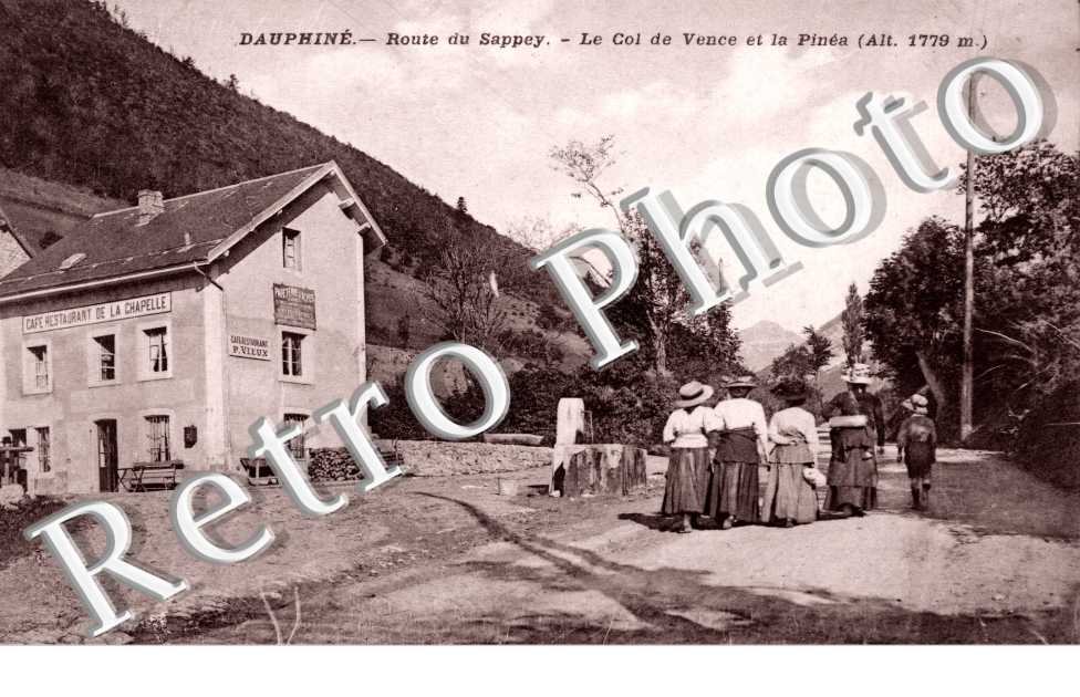 Route du Sappey Le col de Vence et la Pinea