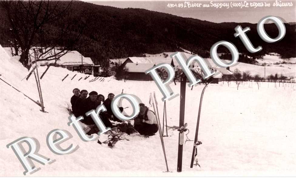 le repos des skieurs