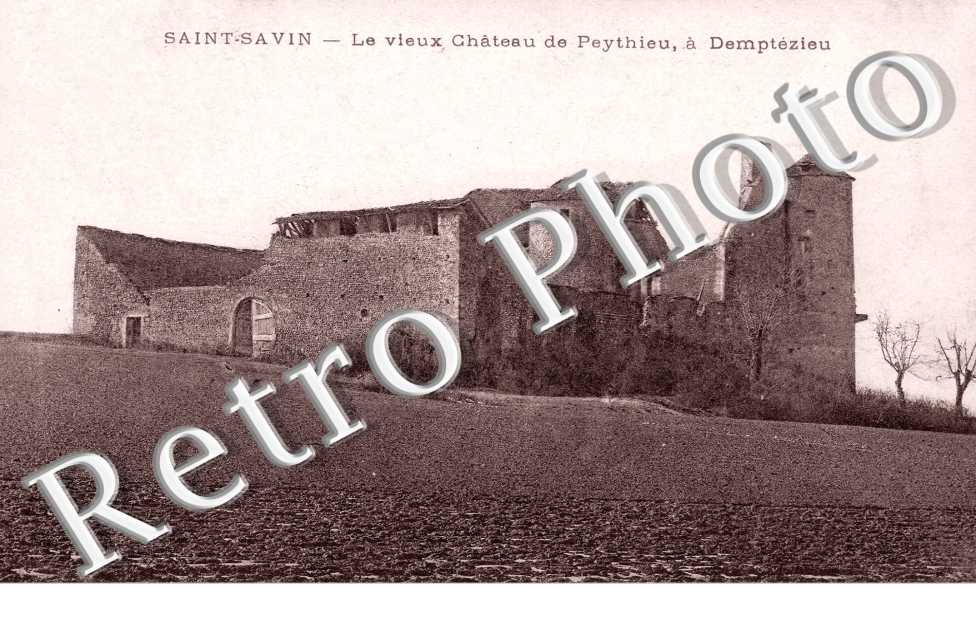 Le vieux Château de Peythieu à Demptézieu