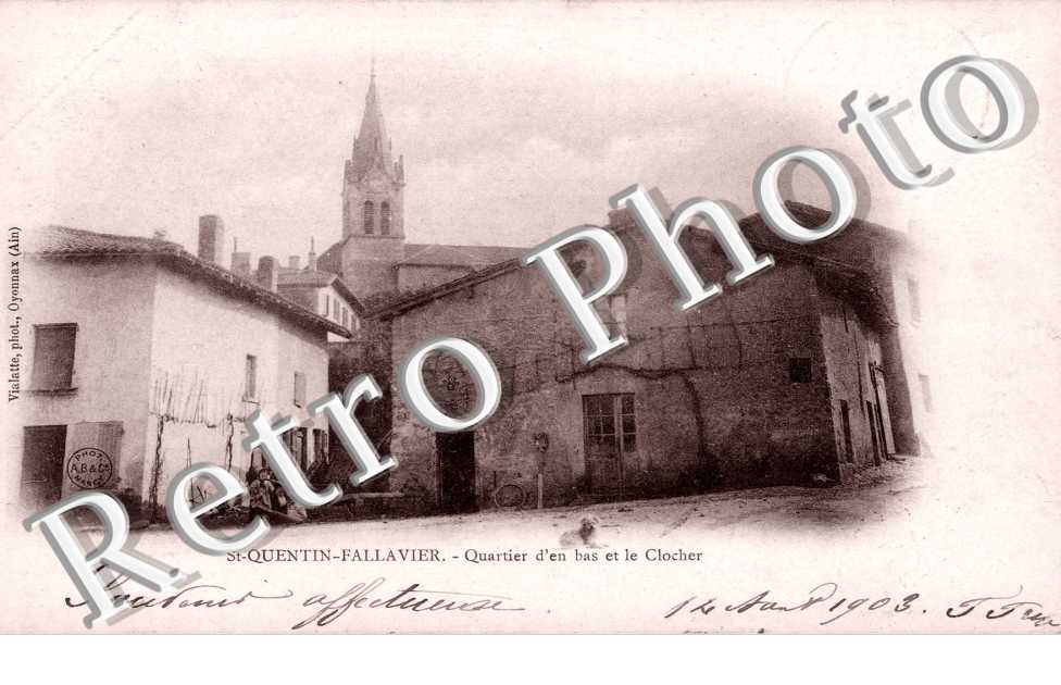 Quartier d'en Bas et le Clocher