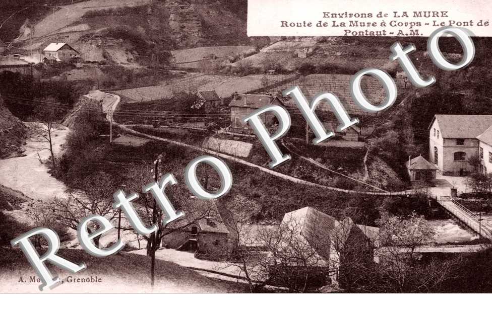 Route de la Mure a Corps, le Pont de Pontaut