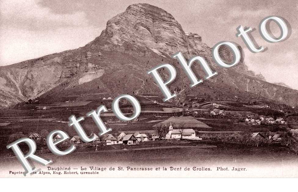 le village et la dent de Crolles