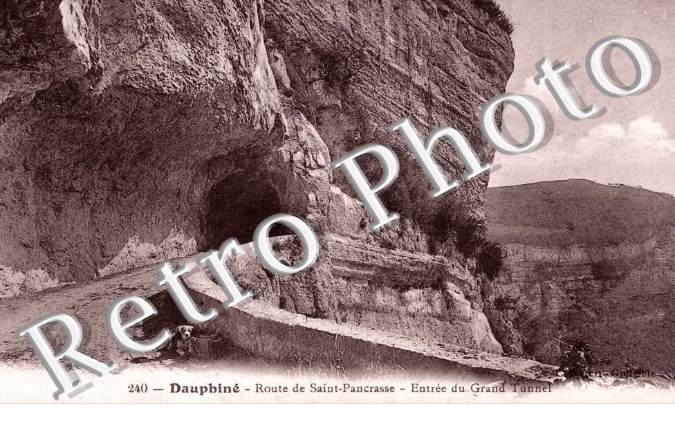 entree du grand tunnel