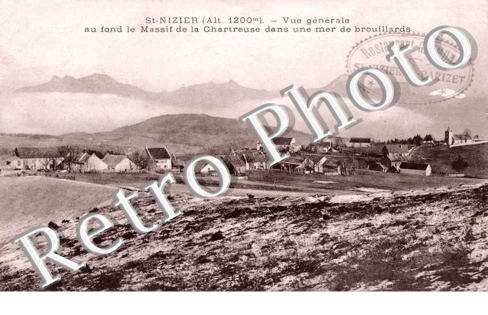Vue Generale et le Massif de la Chartreuse