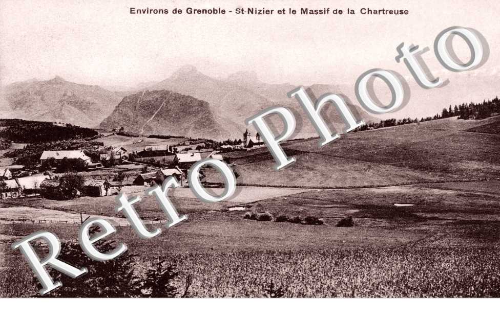 Vue Generale et le Massif de la Chartreuse