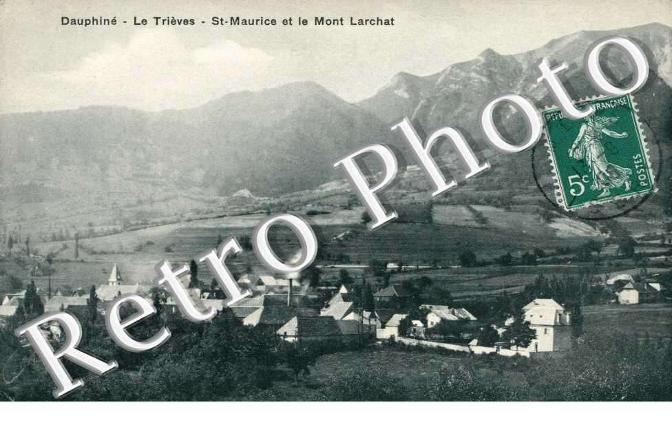 Saint-Maurice et le Mont Larchat