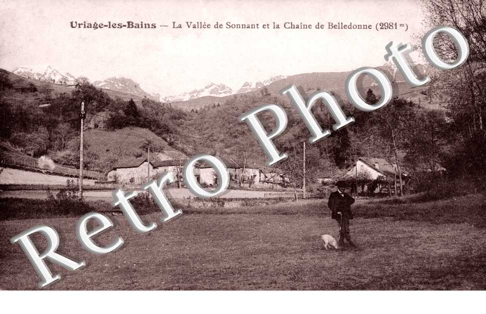 La Vallee de Sonnant et la Chaine de Belledonne