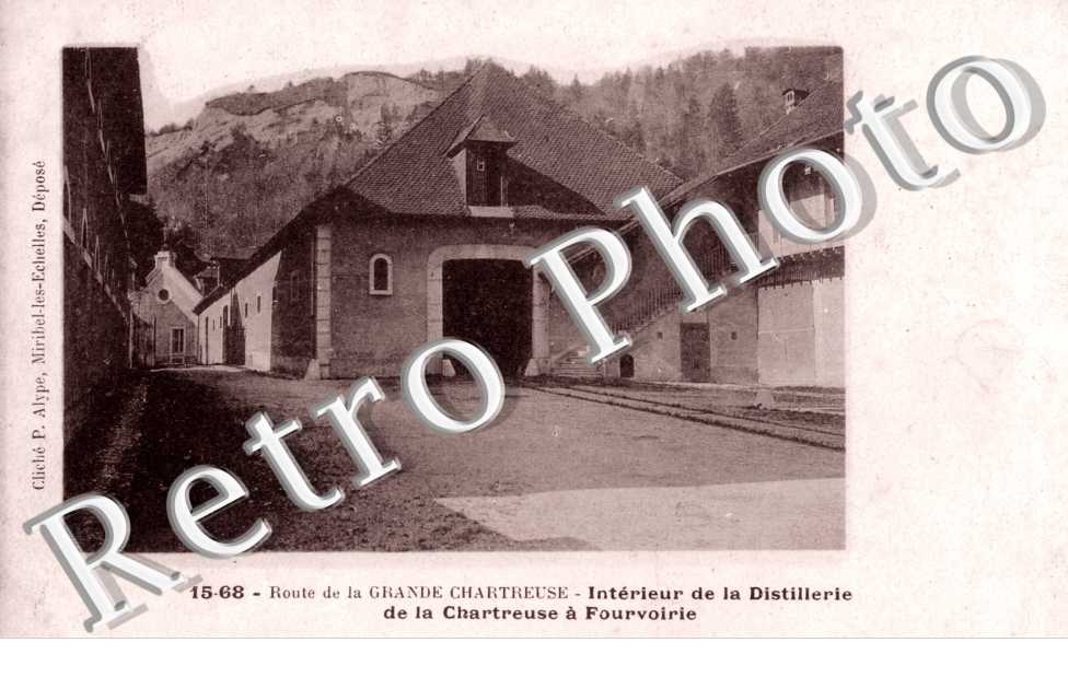 Intérieur de la Distillerie de la Chartreuse à Fourvoirie