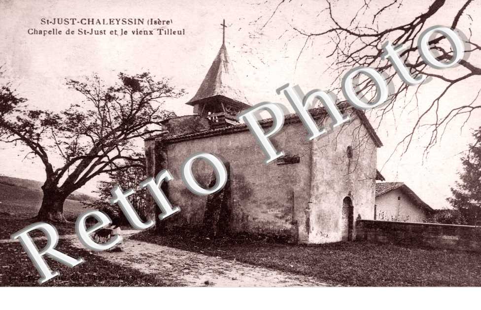Chapelle de St Just et le Vieux Tilleul