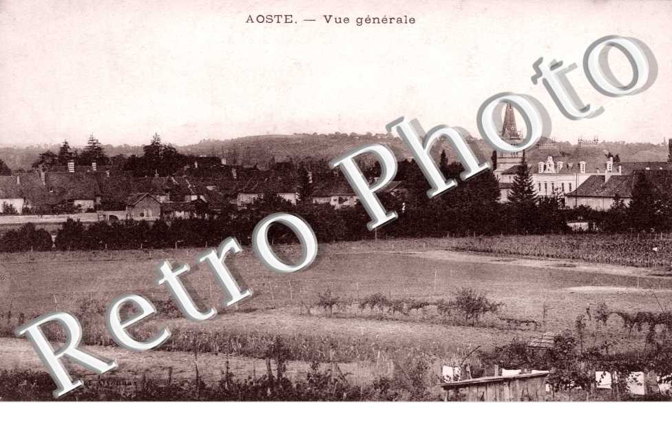 Aoste, Vue generale