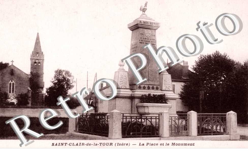 La place et le monument