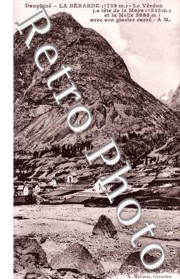 Le Veneon, la Tete de Maye et la Meije