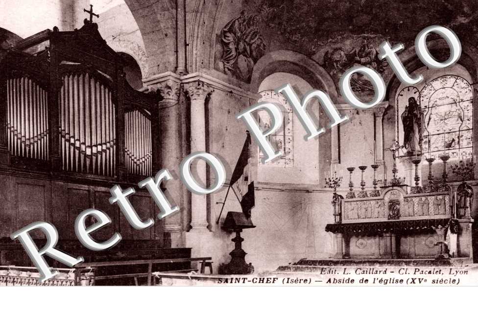 Abside de l'Egise et Orgue