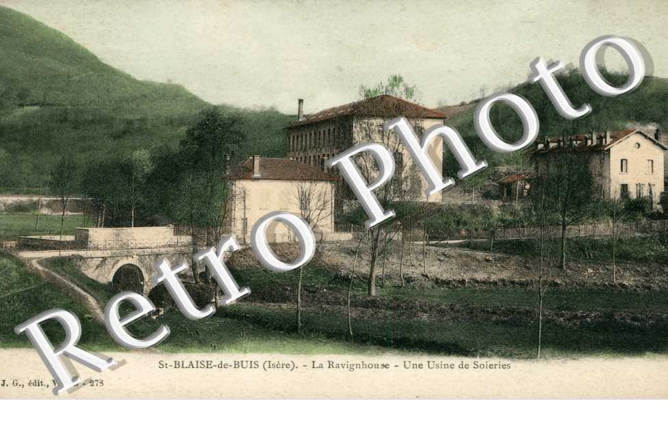 La Ravignhouse, Usines Bruny de Soieries