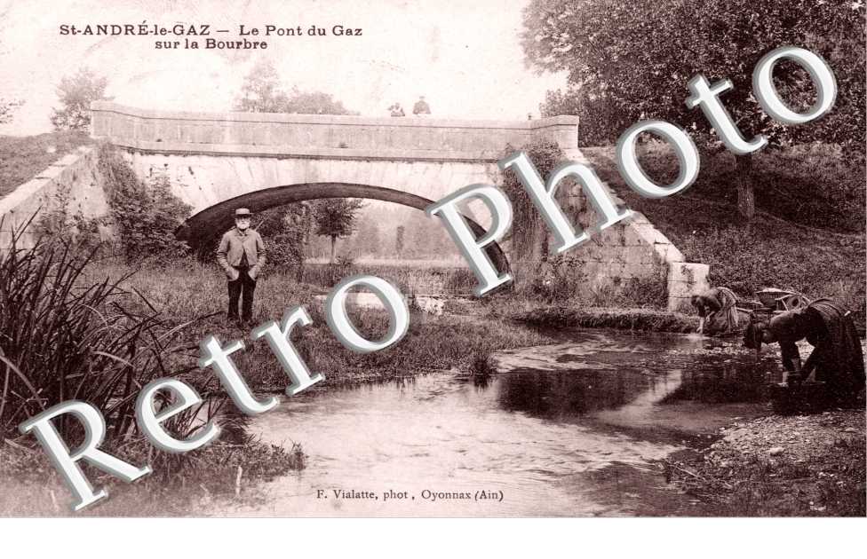 Le Pont du Gaz sur la Bourbre