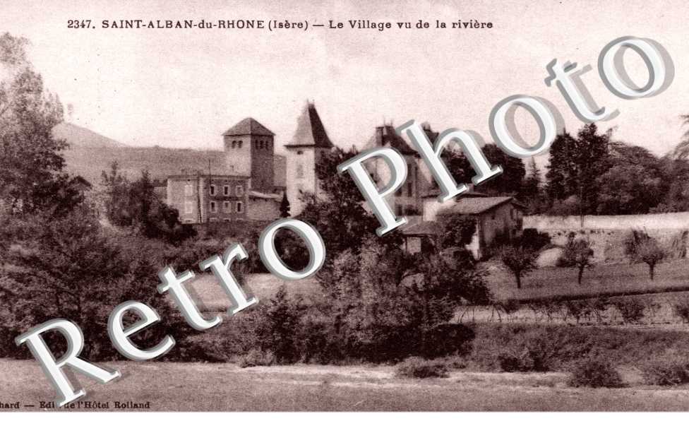 le Village vu de la rivière