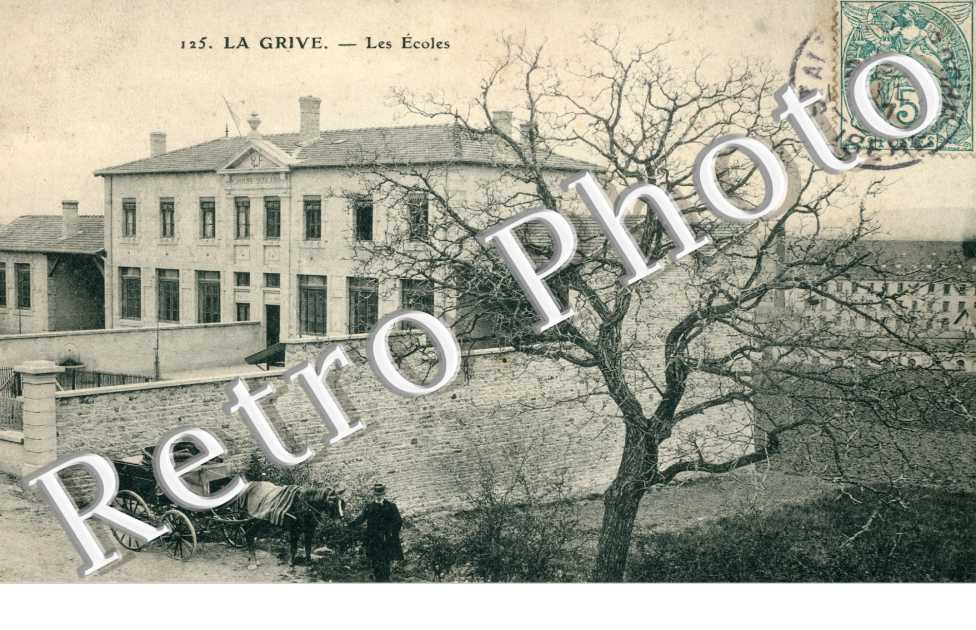 La Grive, les Ecoles