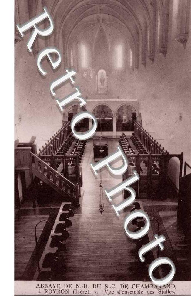 Abbaye de Chambarand - Les Stalles