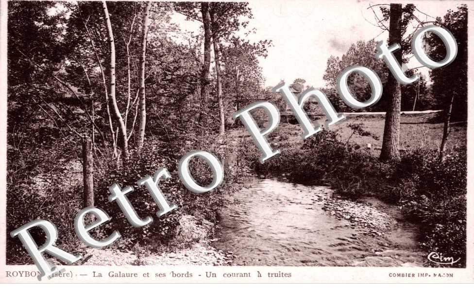 la galaure - un courant a Truites