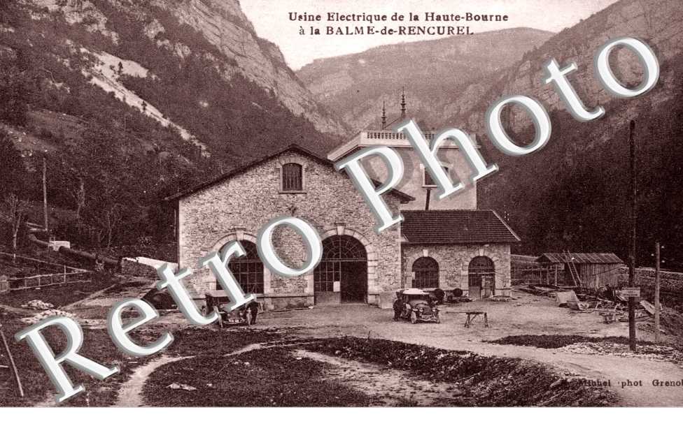 Usine Electrique de la Haute-Bourne a la Balme-de-Rencurel