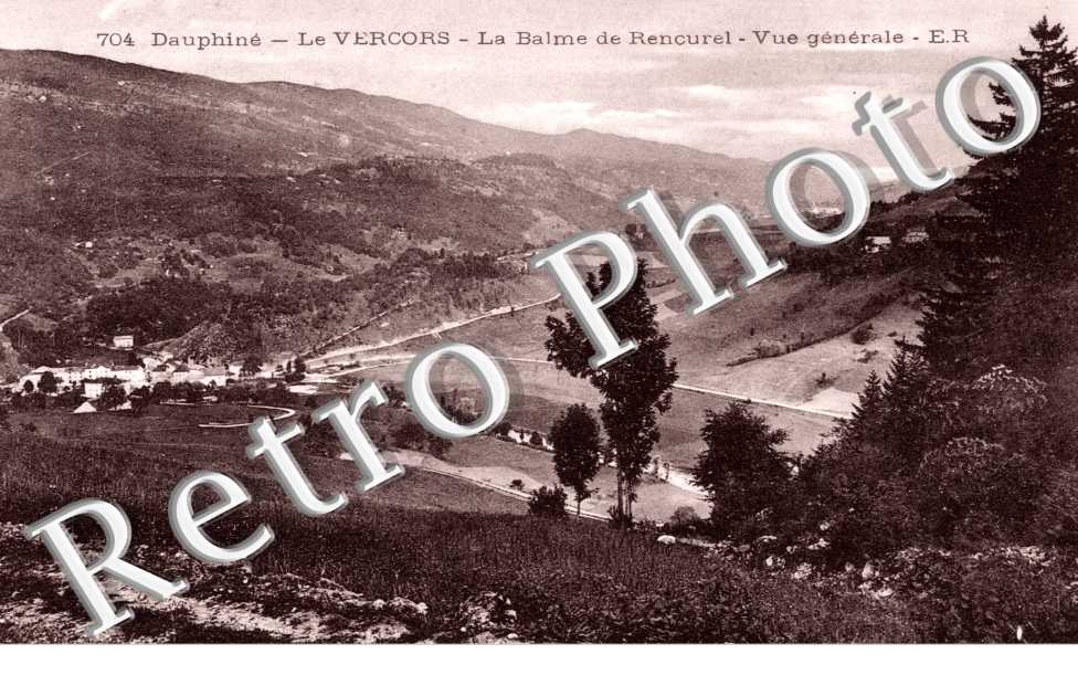 Le Balme de Rencurel, Vue generale