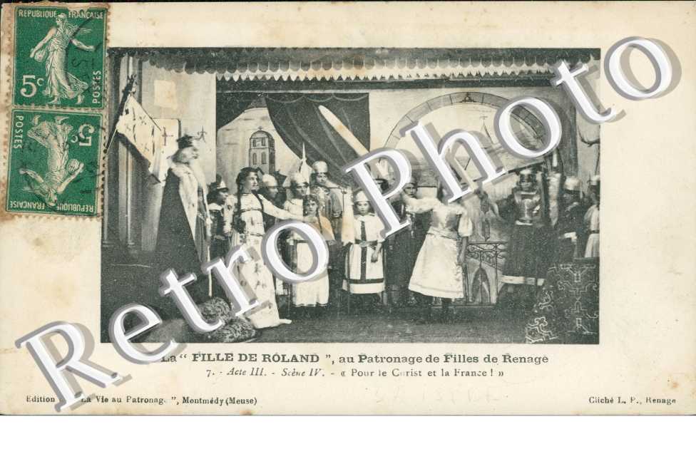 la "fille de Roland" au patronage de files de Renage