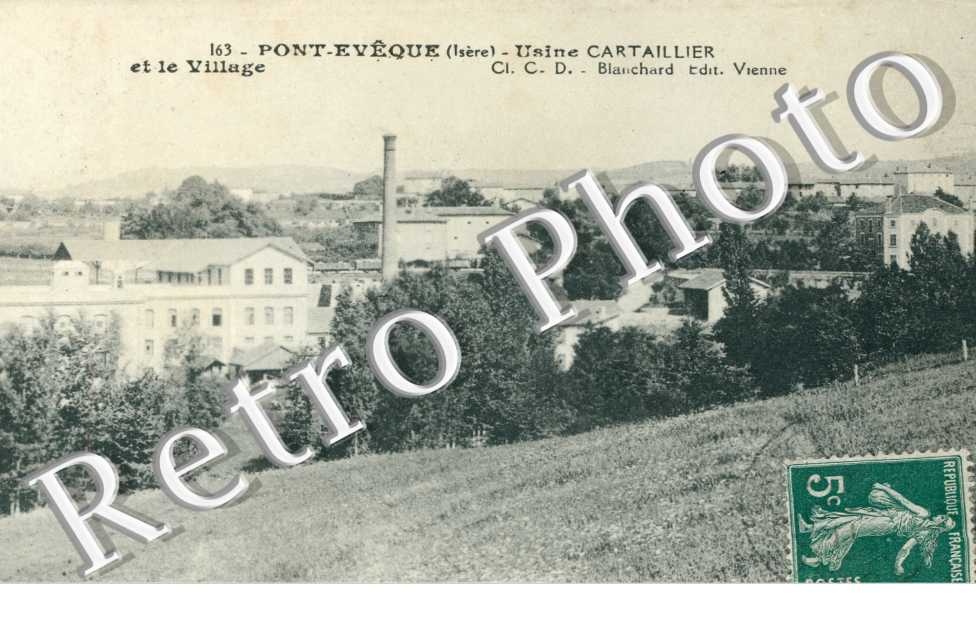 Usine Cartaillier et le Village