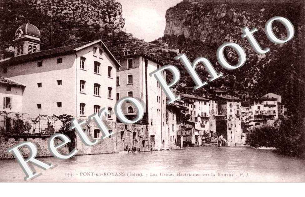 les Usines Electrique sur le Bourne