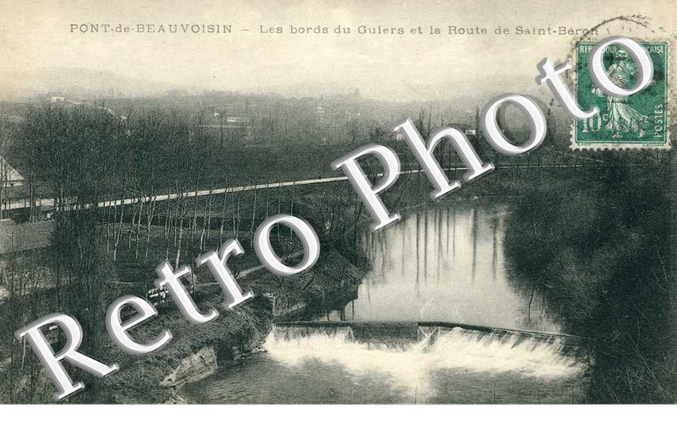 les Bords du Guiers et la Route de Saint-Beron