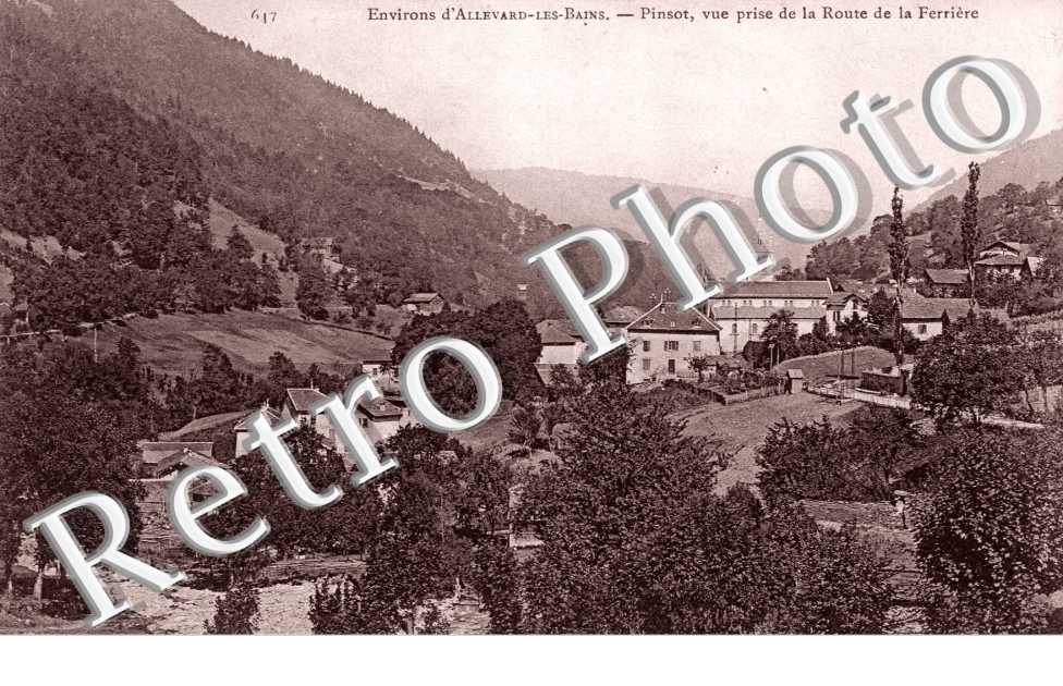 vue prise de la route de La Ferriere