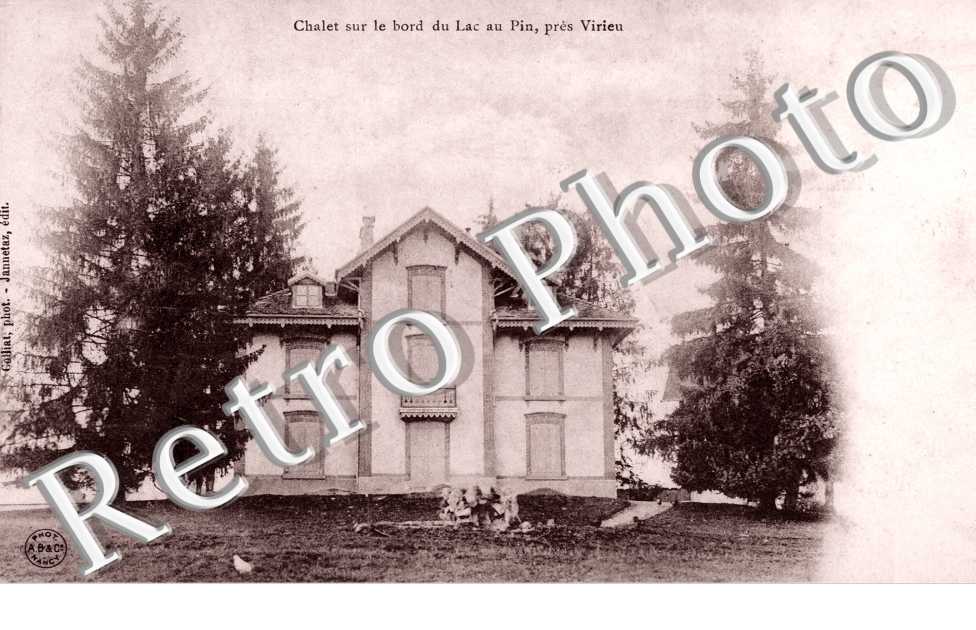 Chalet sur le bord du Lac