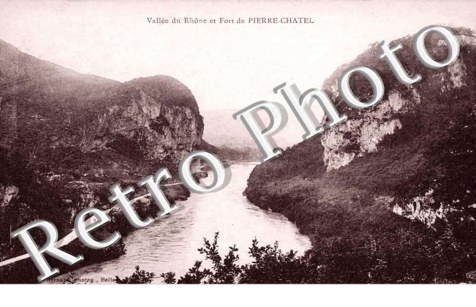 Vallee du Rhone et Fort de Pierre-Chatel