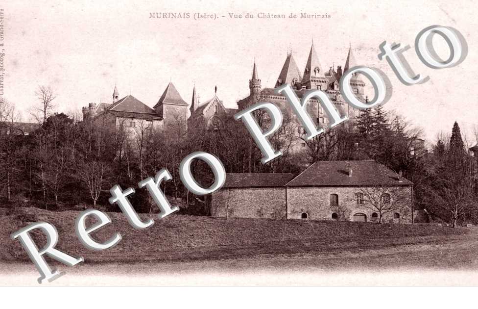 vue du chateau du Murinais