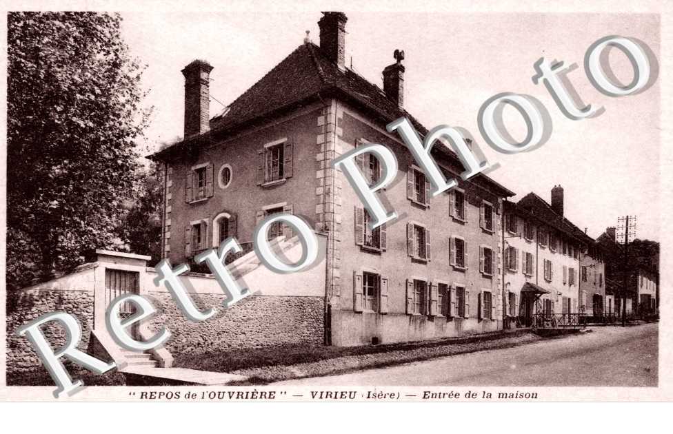 "le repos de l'ouvriere", entree de la maison