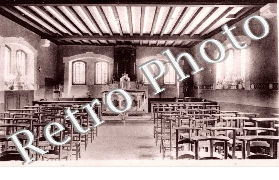 "le repos de l'ouvriere", interieur de la chapelle