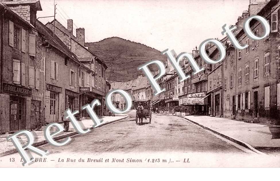 La Rue du Breuil et Mont Simon