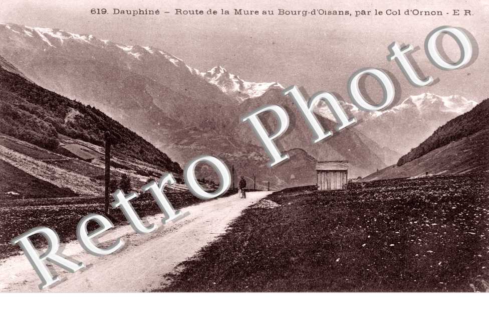 Route de la Mure au Bourg-d'Oisans par le Col d'Ornon, Le Dauphine