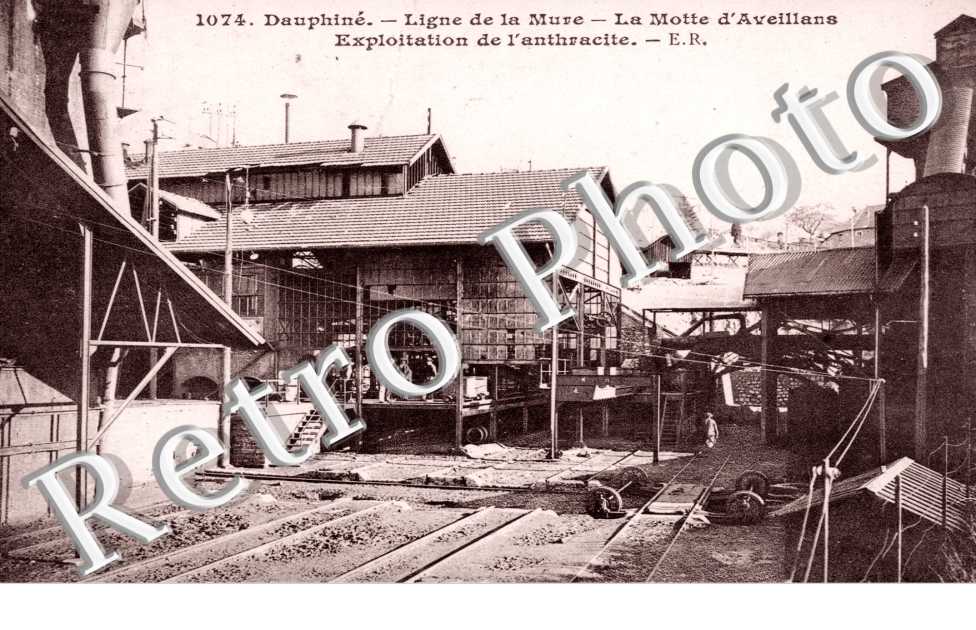 Exploitation de l'Anthracite, Ligne de la Mure, Dauphine