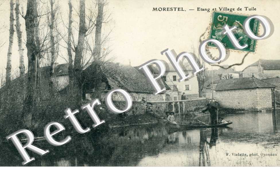 etang et village de Tuile