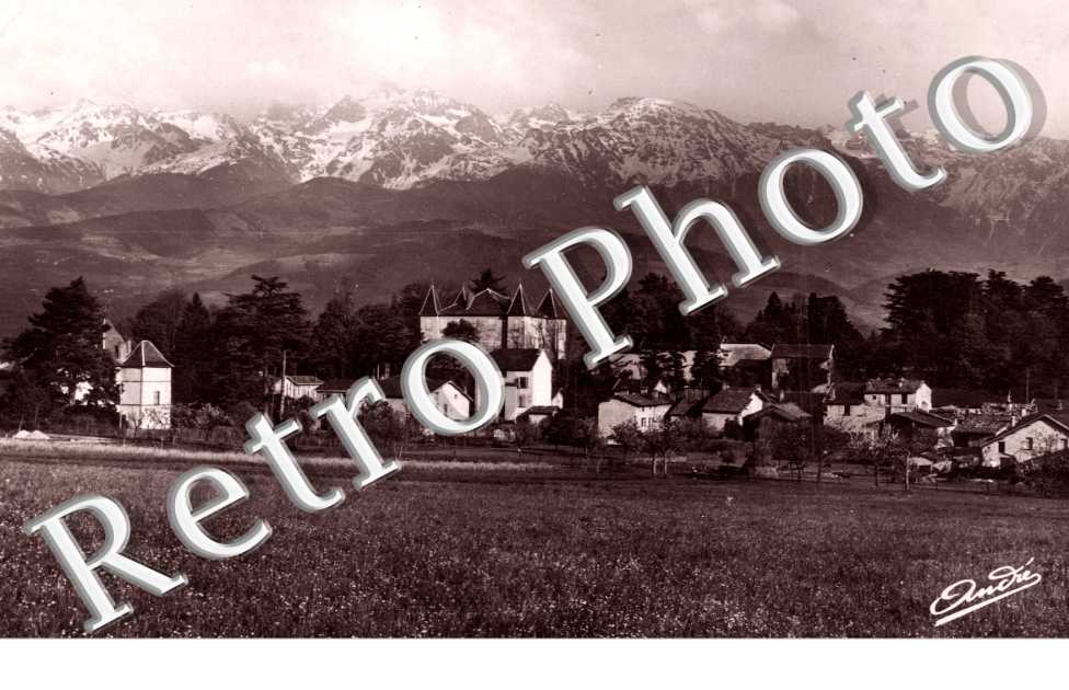 Vue generale et la Chaine de Belledonne