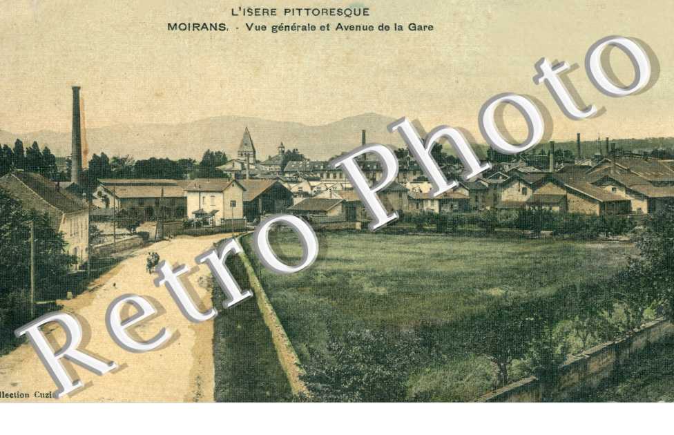 Vue generale et Avenue de la Gare