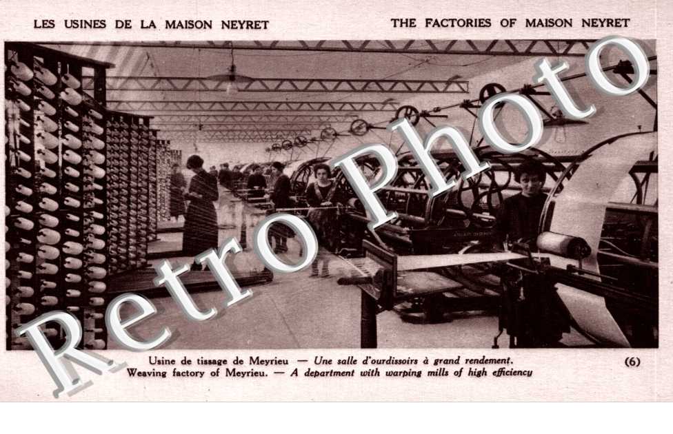 les usines de la maison Neyret